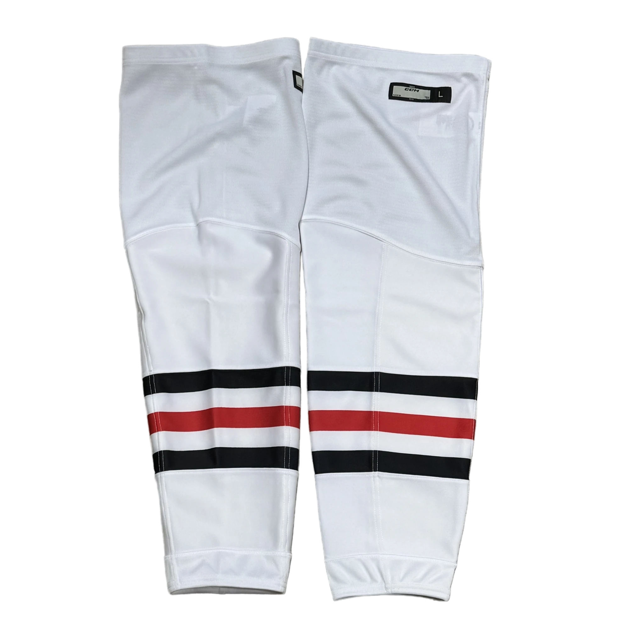 Nouveau - Chaussette de match CCM OHL (blanc/noir/rouge)